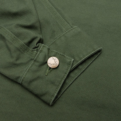 Cotton Canvas Coverall Moss Green