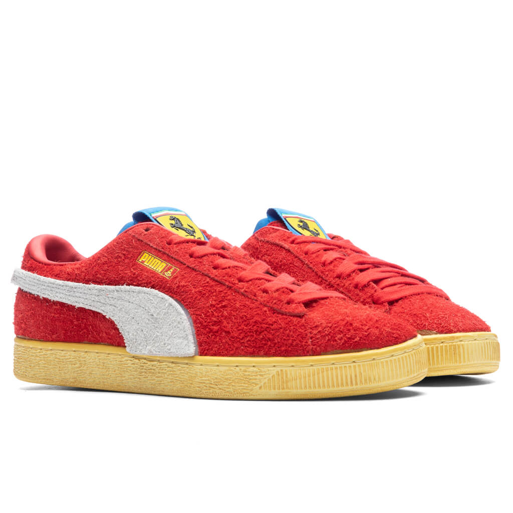 Puma x Joshua Vides Ferrari Suede White Black