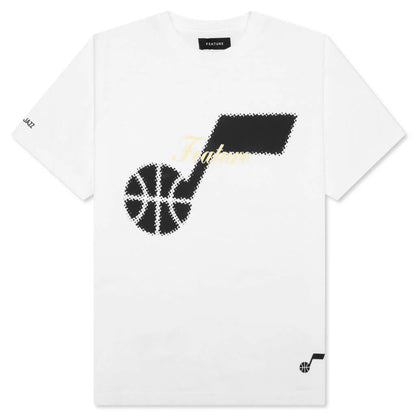 NBA Utah Jazz Simply Jazz Tee White
