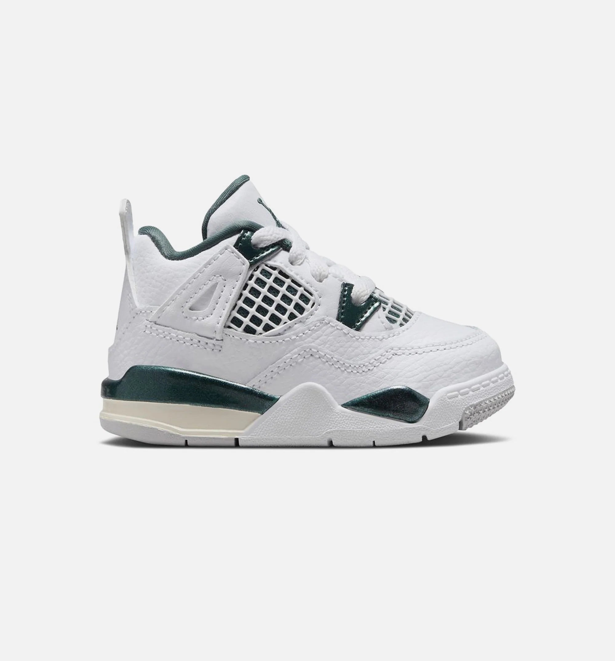 Air Jordan 4 Retro Oxidized Green Infant Toddler Lifestyle Shoe White Oxidized Green White Neutral Grey Free Shipping