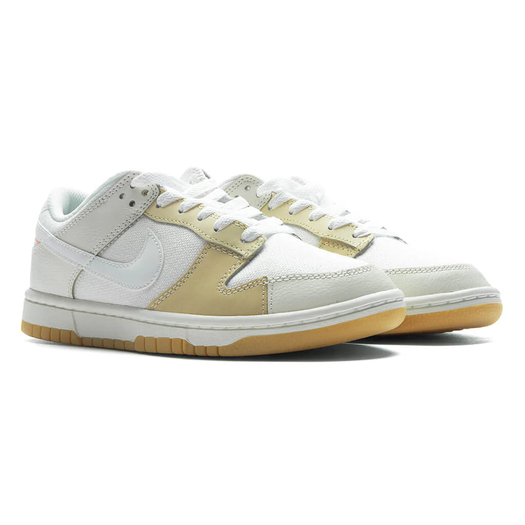 Dunk Low SE Patchwork White Sail White
