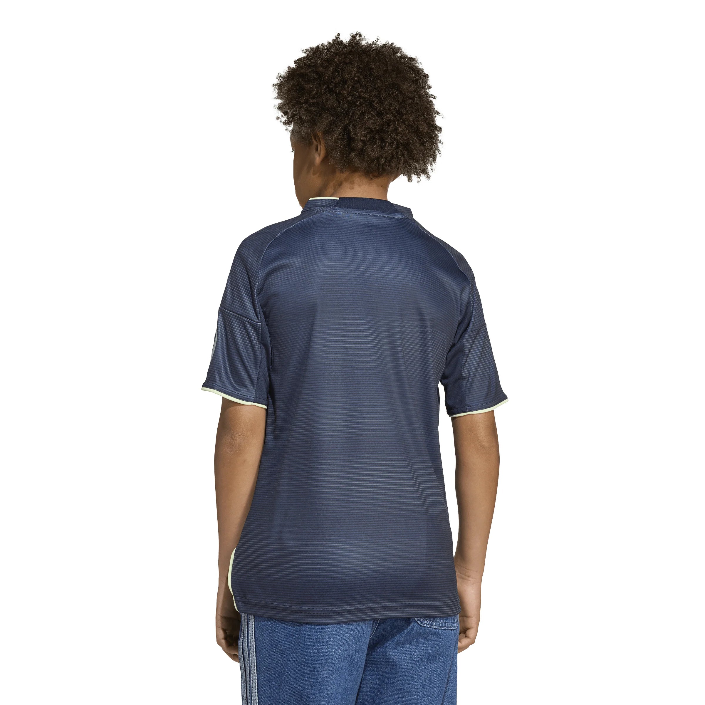 adidas Real Madrid Youth Away Soccer Jersey 25 26 Blue