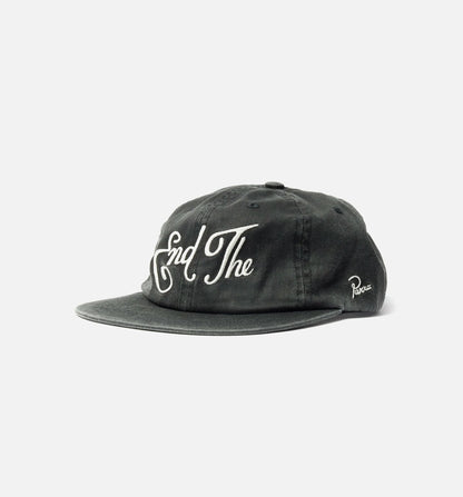 End The 6 Panel Adjustable Mens Hat Black