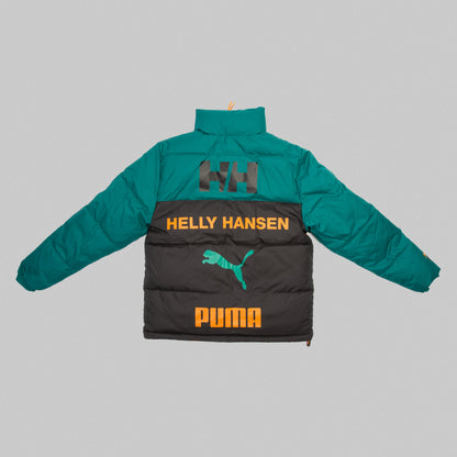 Puma X Helly Hansen Reversible Mens Jacket Teal Green