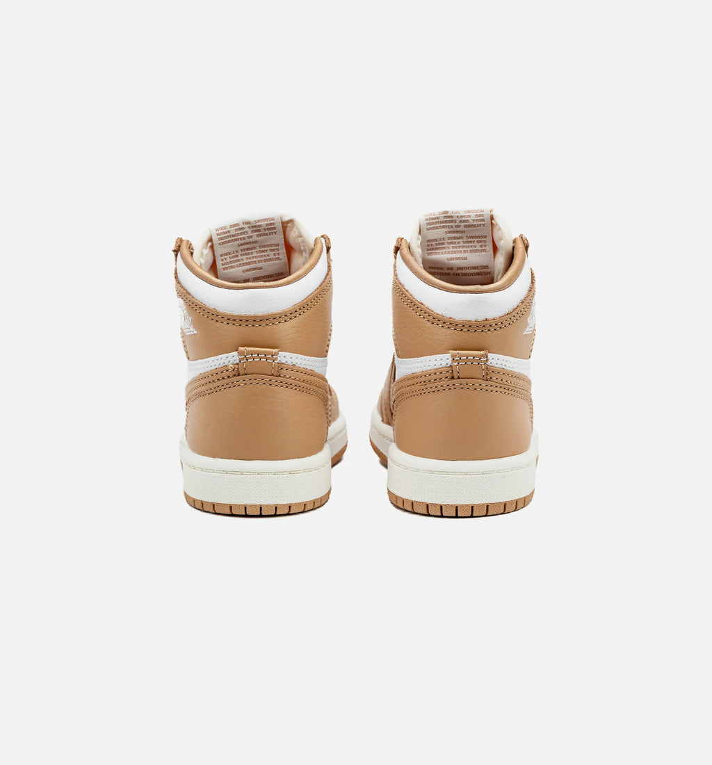 Air Jordan 1 Retro High OG Praline Preschool Lifestyle Shoe Praline White Sail Free Shipping