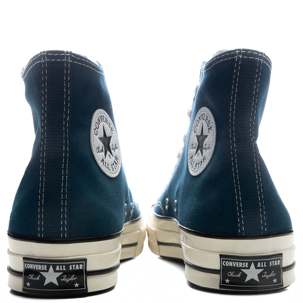 Chuck 70 Hi Murky Waters Egret Black