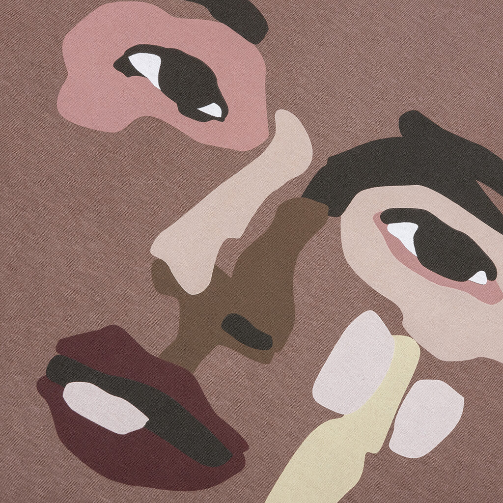 Shaped Face Tee Espresso