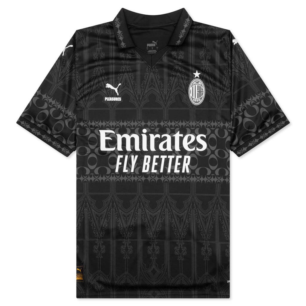 Puma AC Milan x Pleasures Jersey Replica Black Asphalt