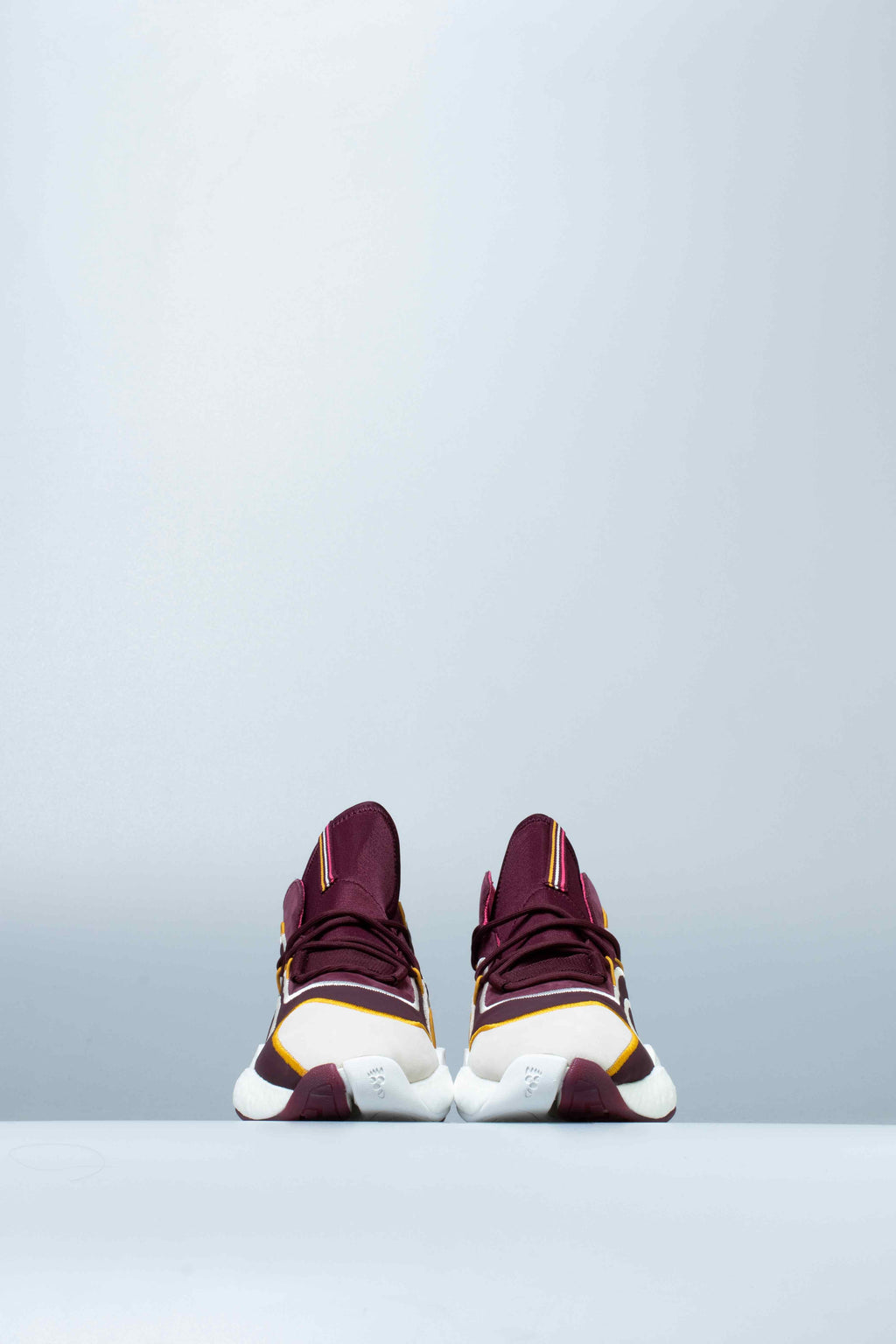 Eric Emanuel X adidas Crazy BYW Mens Shoe Maroon Cream White Real Pink