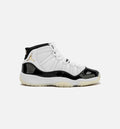 Air Jordan 11 Retro Gratitude Grade School Lifestyle Shoe White Black Metallic Gold