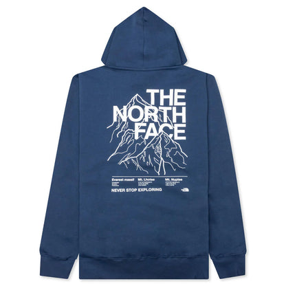 Places We Love Hoodie Shady Blue