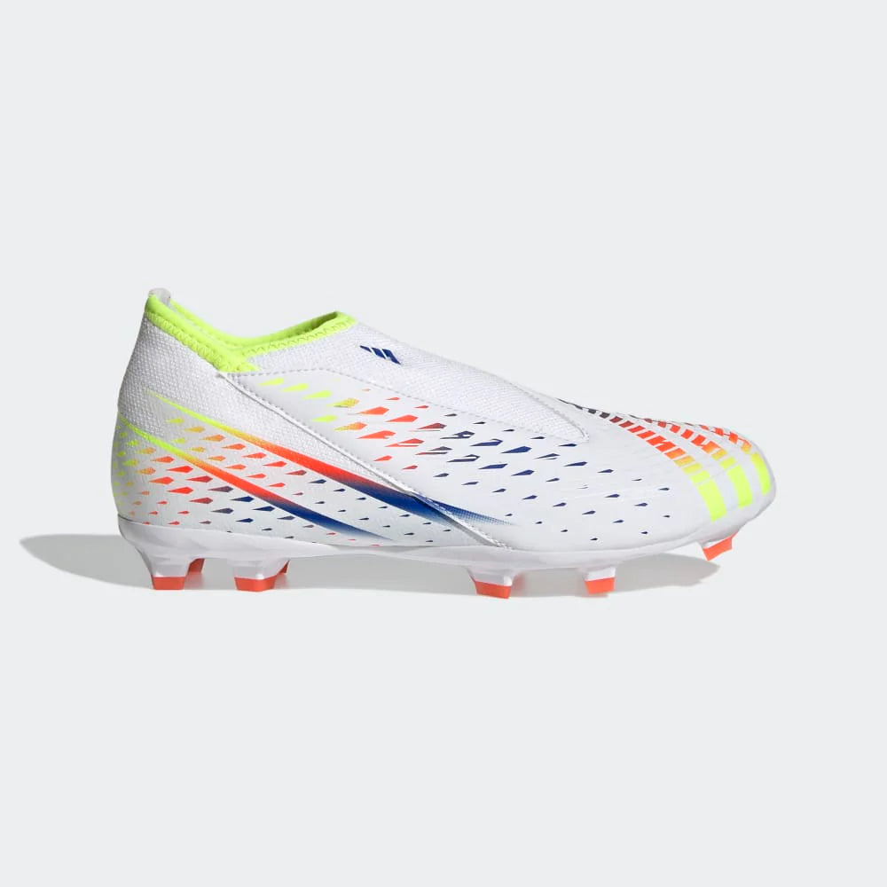 adidas Kids Predator Edge3 Laceless FG J Firm Ground Soccer Cleats