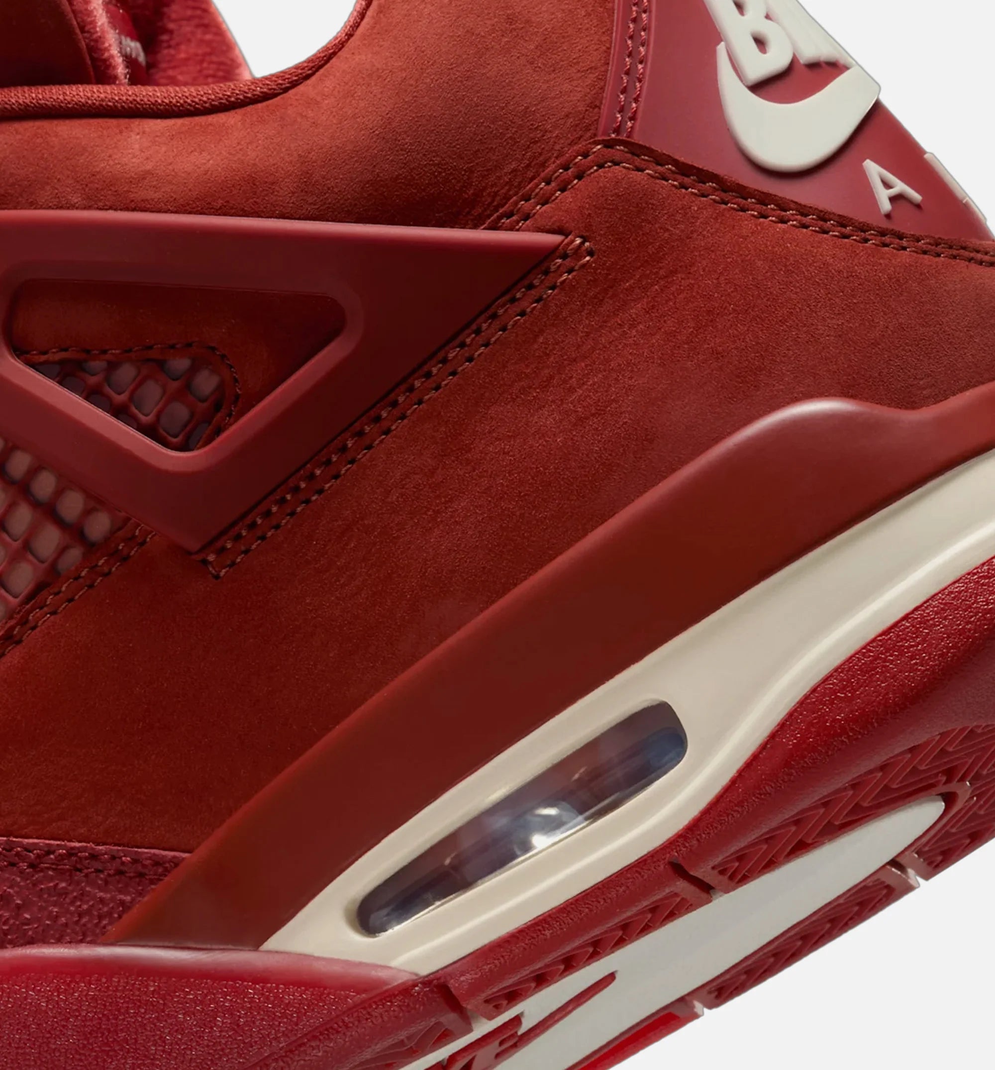 Nigel Sylvester x Air Jordan 4 Brick By Brick Mens Lifestyle Shoe Firewood Orange Sail Cinnabar Limit One Per Customer