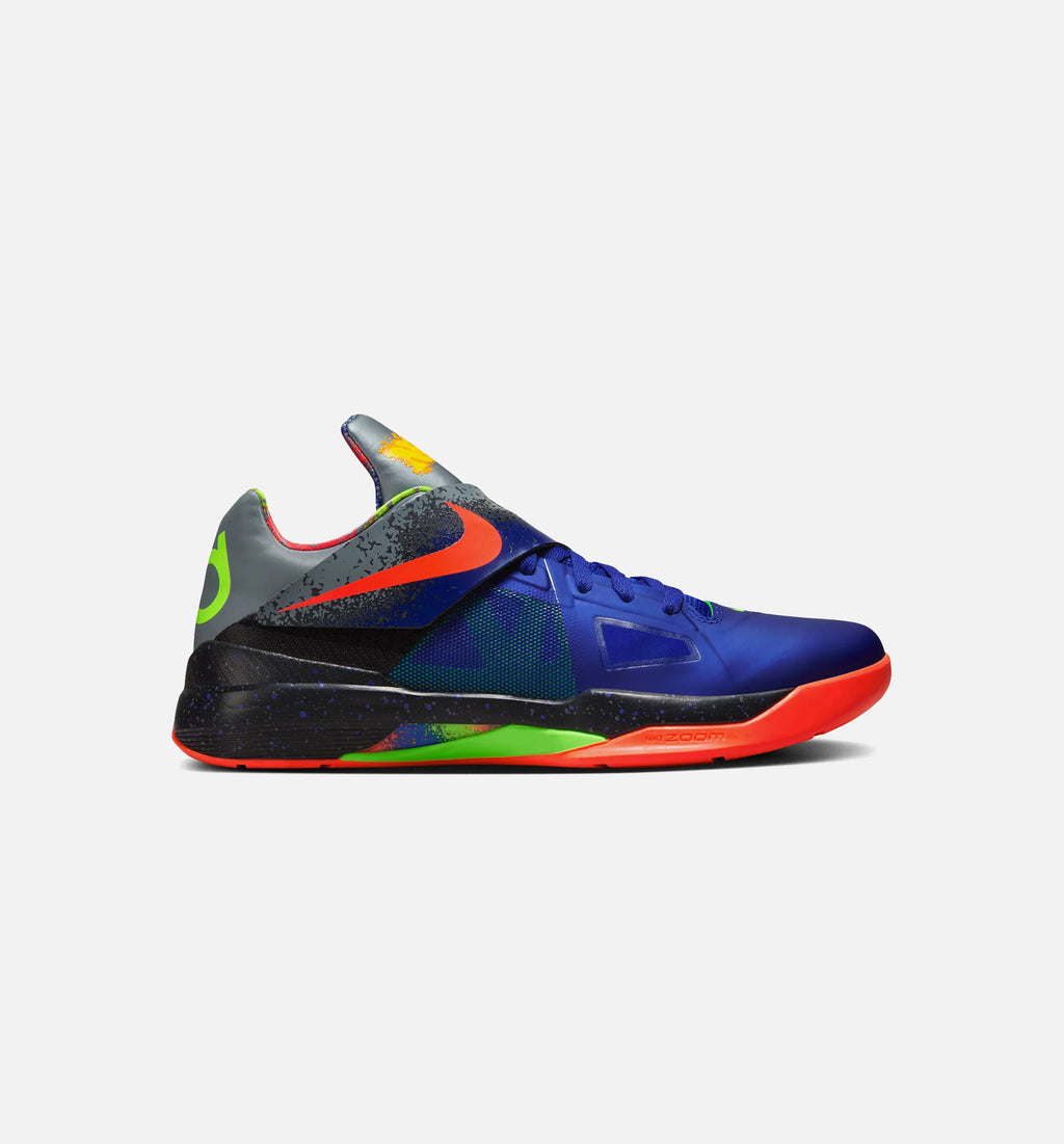 KD 4 Nerf Mens Lifestyle Shoe Concord Bright Crimson Black