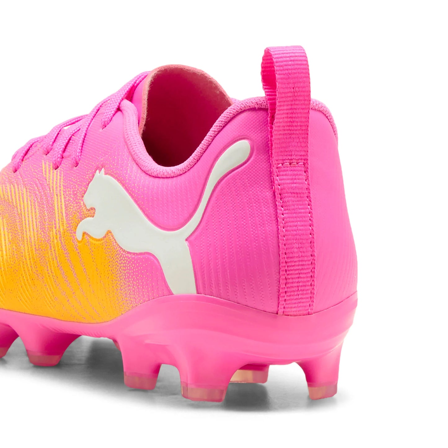 PUMA Future 9 Play FG AG Firm Ground Artificial Ground Youth Soccer Cleats Pink Aqua