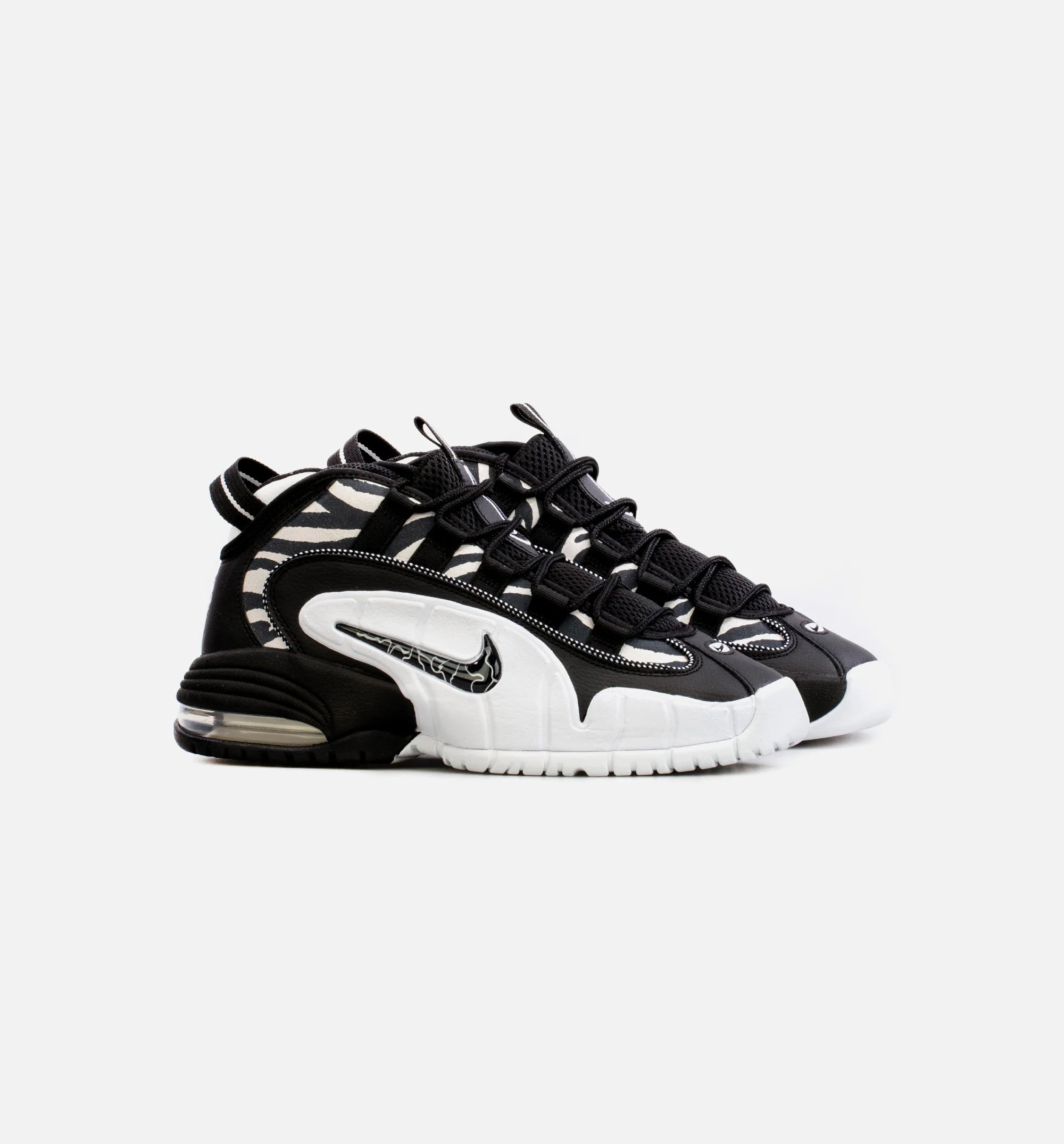 Air Max Penny 1 Tiger Stripes Mens Lifestyle Shoe Black White