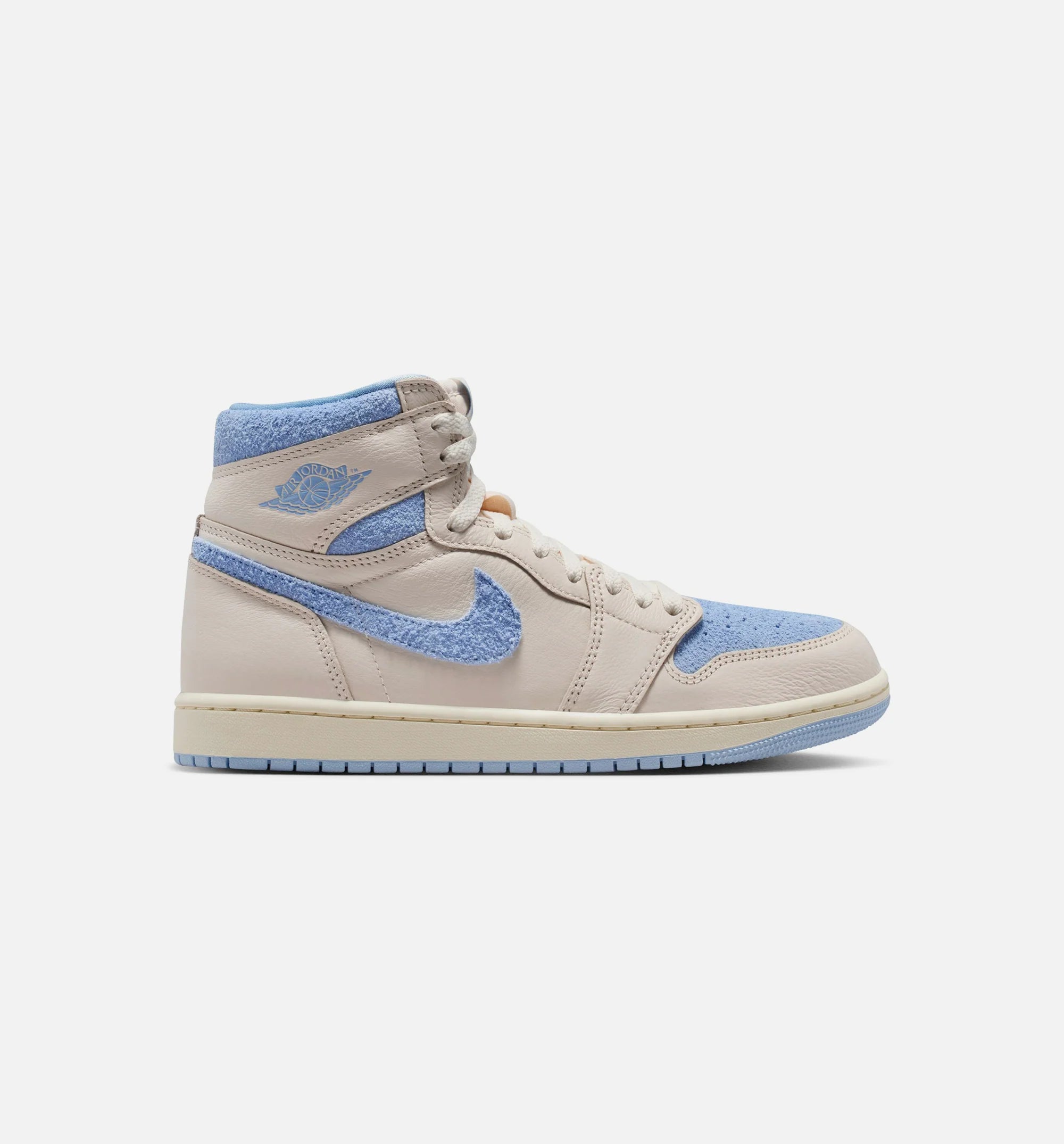 Air Jordan 1 Retro High OG Psychic Blue Womens Lifestyle Shoe Pale Ivory Psychic Blue Coconut Milk
