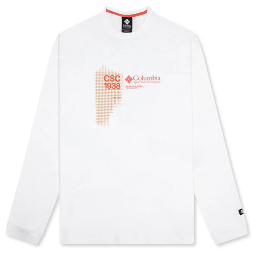 CSC 1938 V1 L S Tee Sea Salt