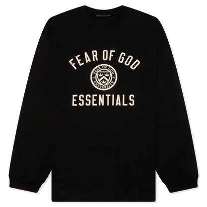 Jersey Long Sleeve Tee Black