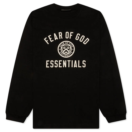 Jersey Long Sleeve Tee Black