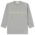 Kids Classic L S T Shirt Concrete Heather
