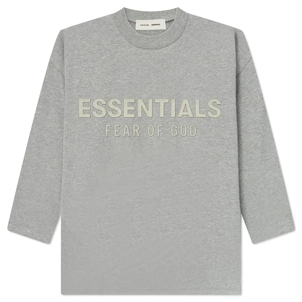 Kids Classic L S T Shirt Concrete Heather