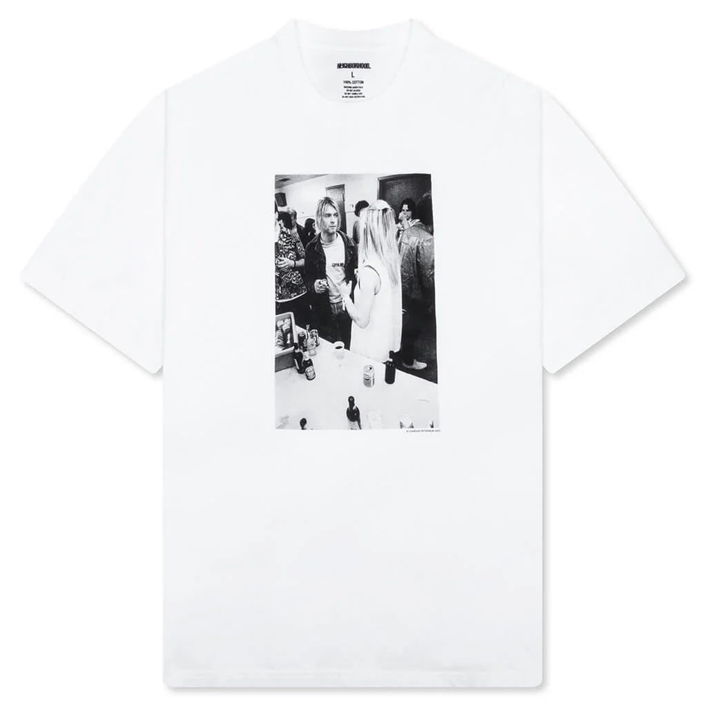 Neighborhood x Charles Peterson S S Tee 2 White