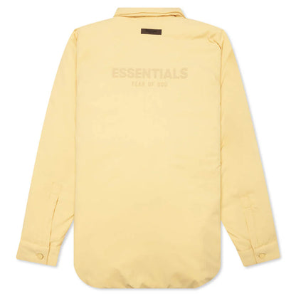 Nylon Filled Shirt Jacket Light Tuscan