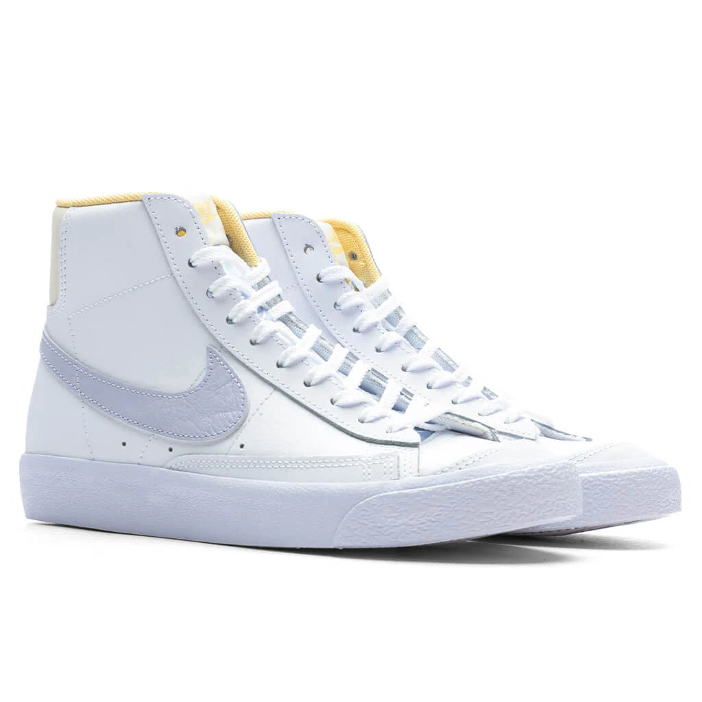Blazer Mid 77 GS White Oxygen Purple Coconut Milk
