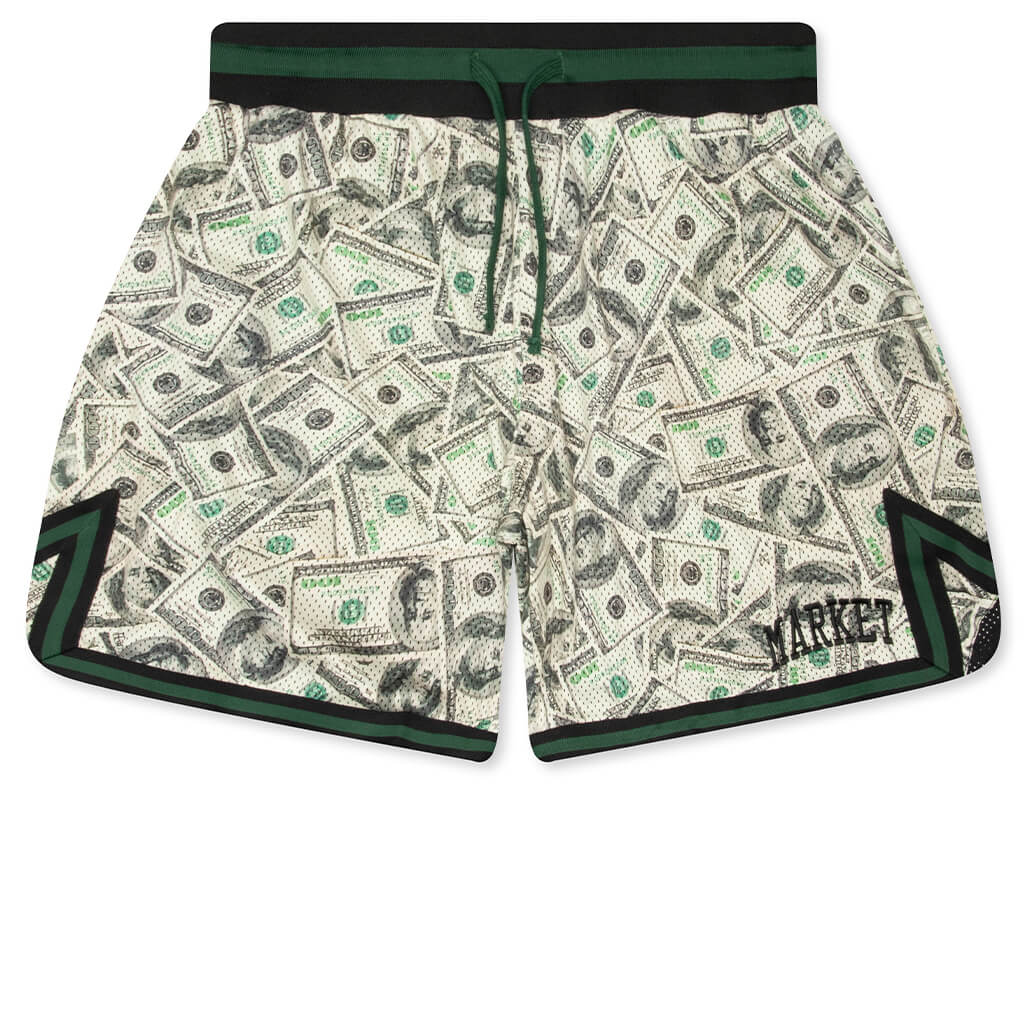 Money Arc Game Shorts Multi