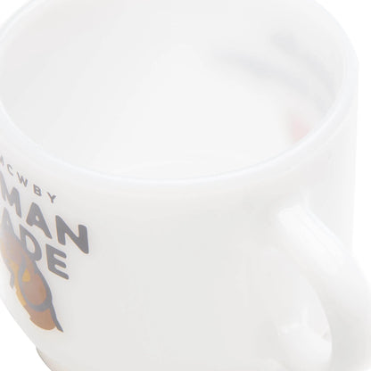 Dachs Glass Mug White