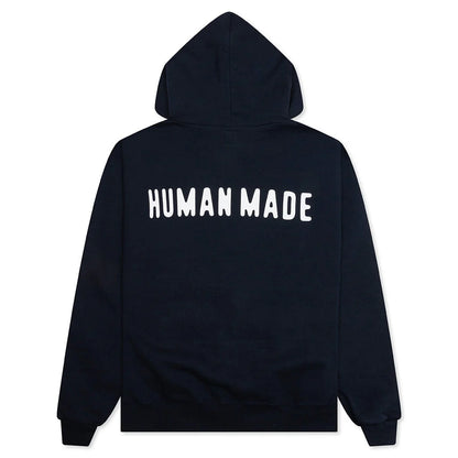 Classic Zip Up Hoodie Navy