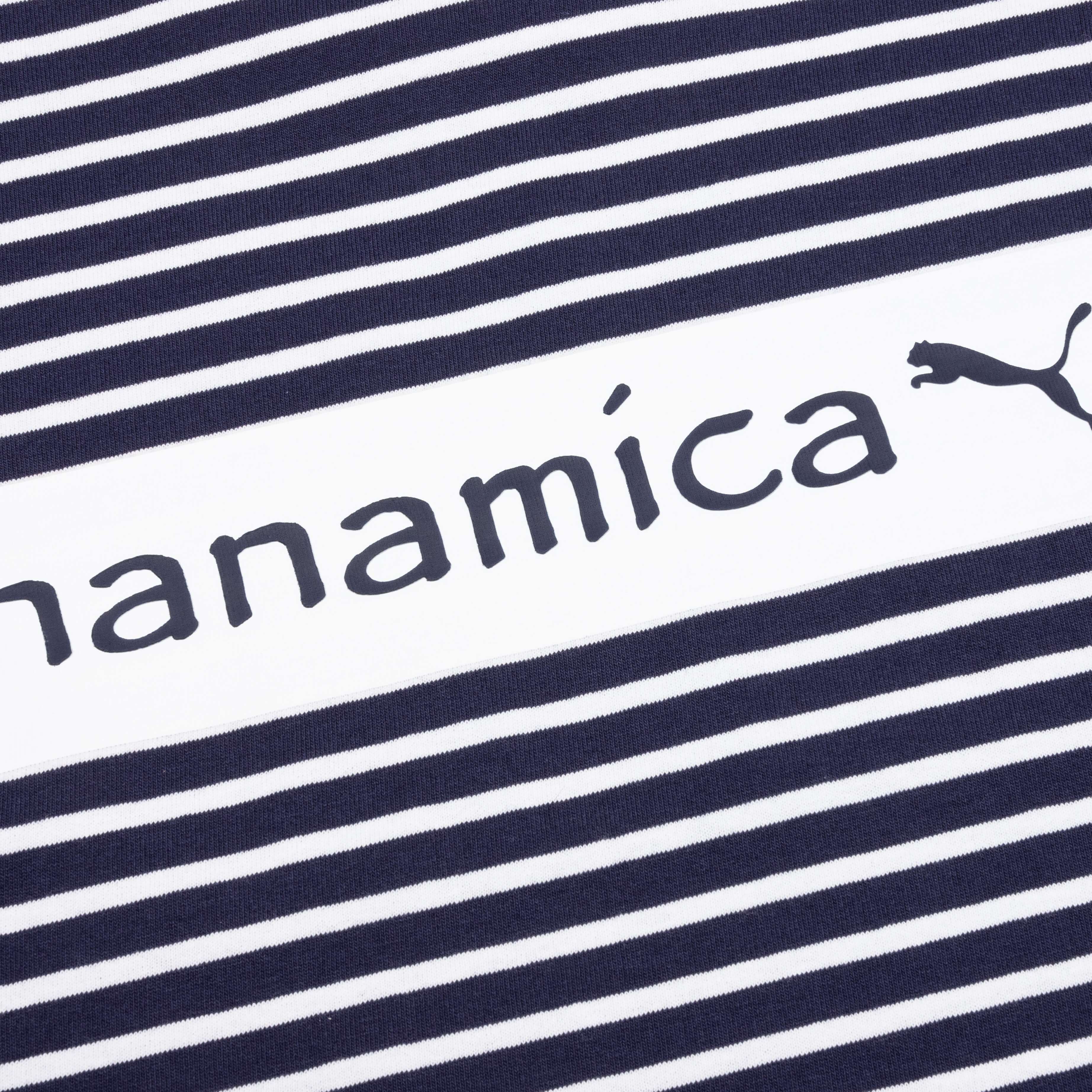 Puma x Nanamica Striped Tee Blue