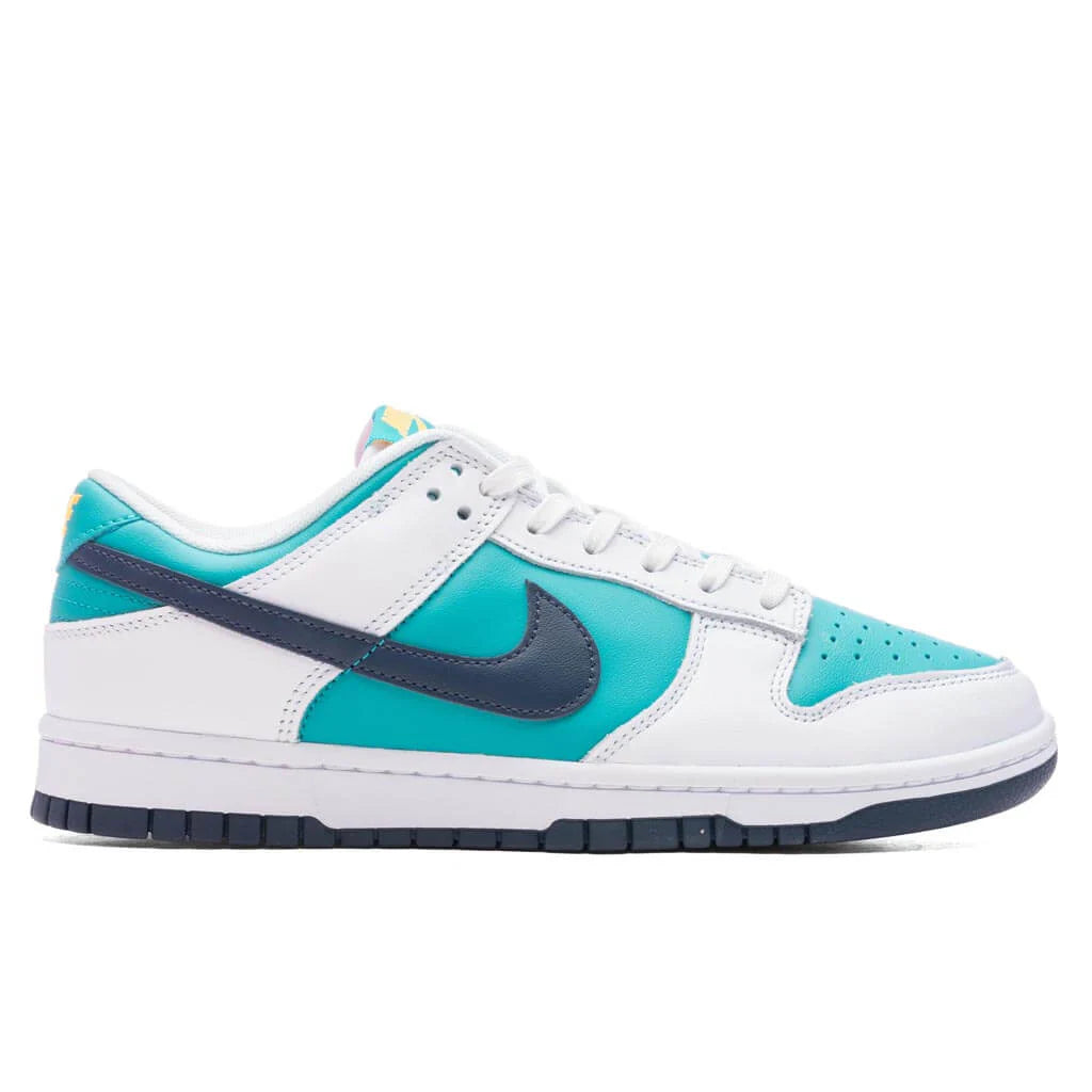 Dunk Low Retro Dusty Cactus Thunder Blue White