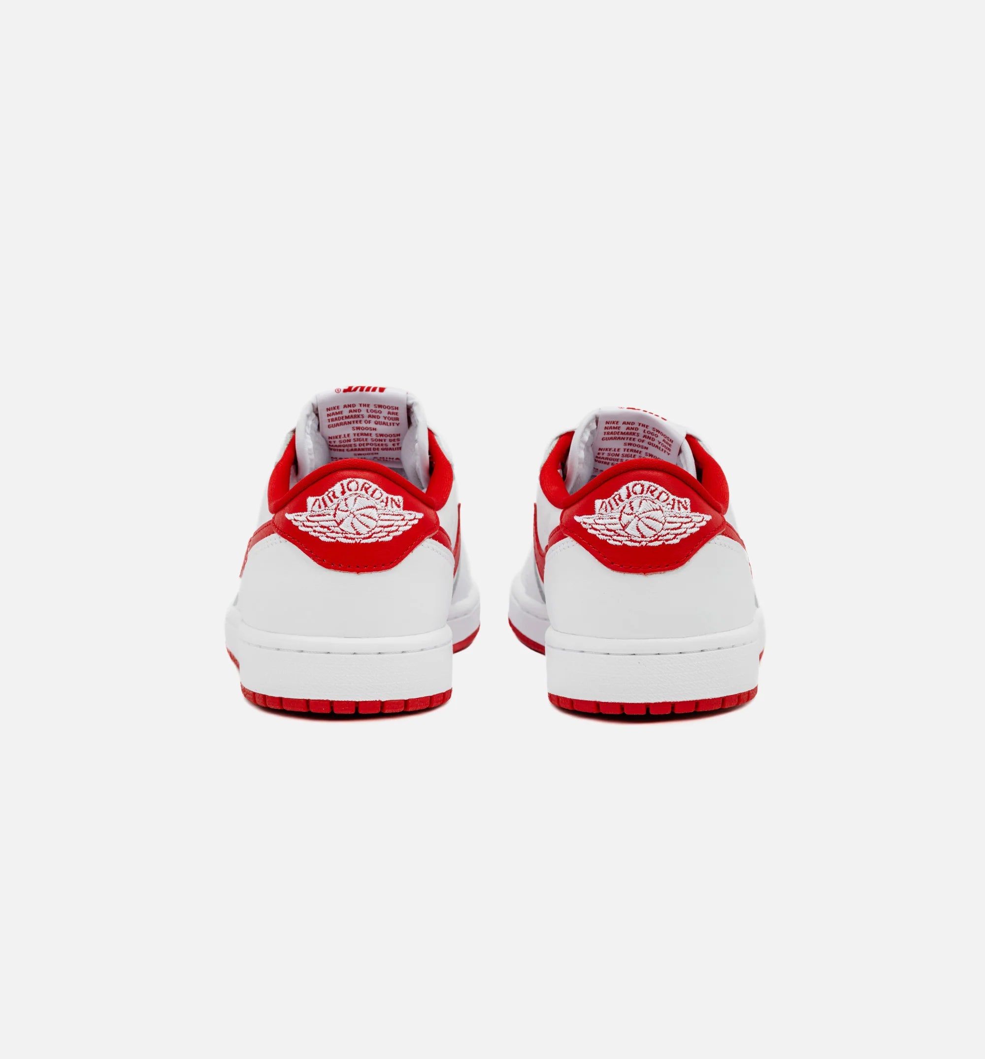 Air Jordan 1 Retro Low OG University Red Mens Lifestyle Shoe White Red