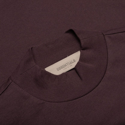 Womens 3 4 Tee Dress Plum