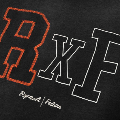 Feature x Represent Champions T Shirt Stained Black