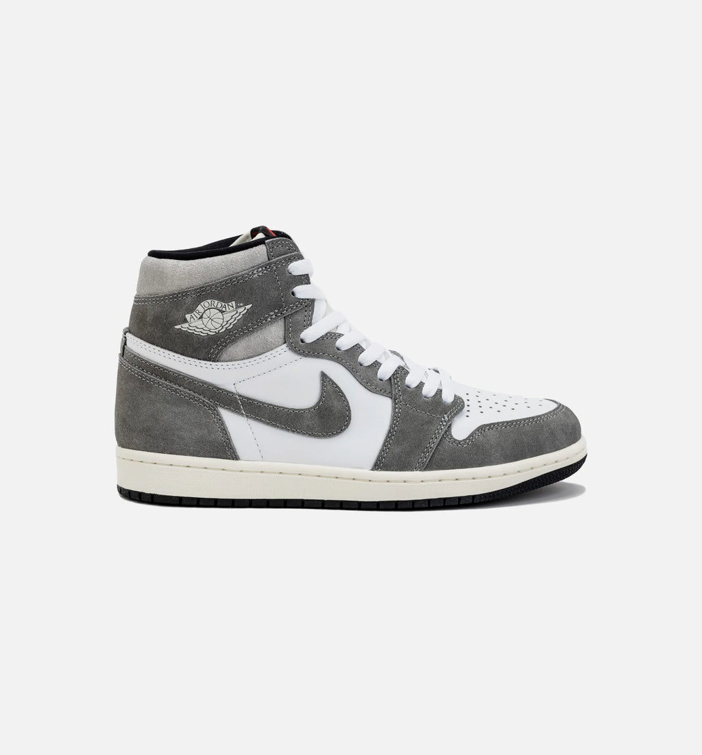 Air Jordan 1 Retro High OG Washed Heritage Mens Lifestyle Shoe Grey White