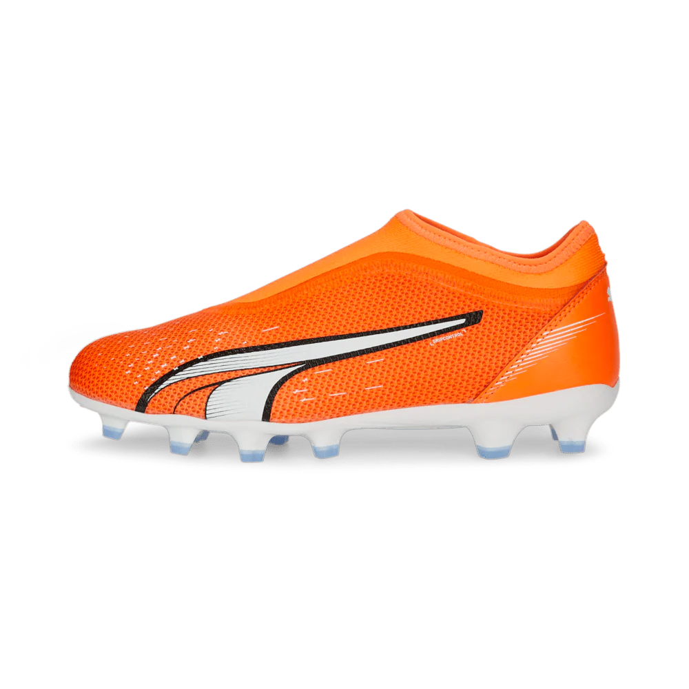 PUMA Kids Ultra Match Laceless FG Soccer Cleats