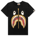 Kids Color Camo Shark Tee Black Red