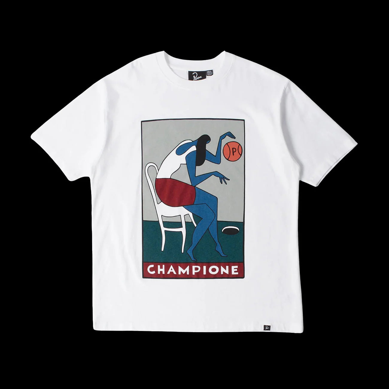 By Parra Champione T Shirt White