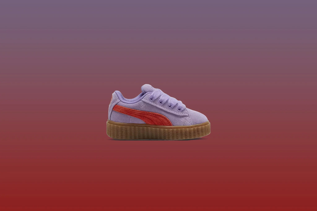 Puma x Fenty Creeper Phatty Toddlers Lavender Alert Burnt Red Gum