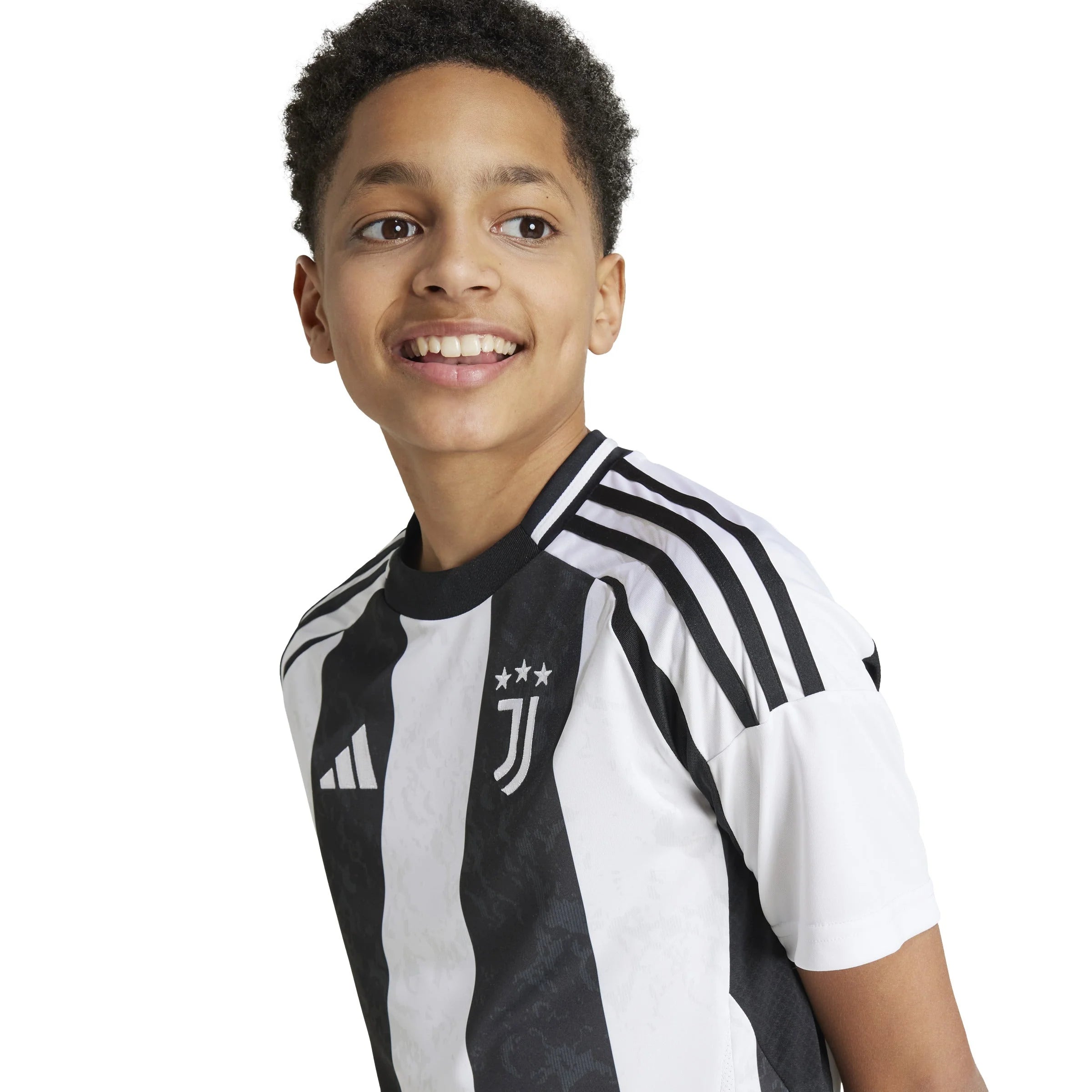 adidas Youth Juventus Home Jersey 24 25