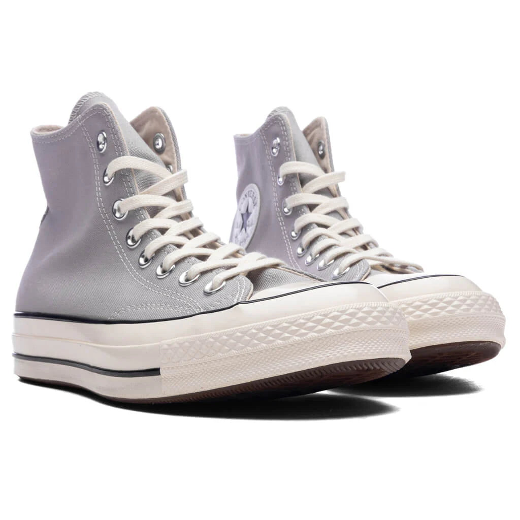 Chuck 70 Hi Grey Area Egret Black