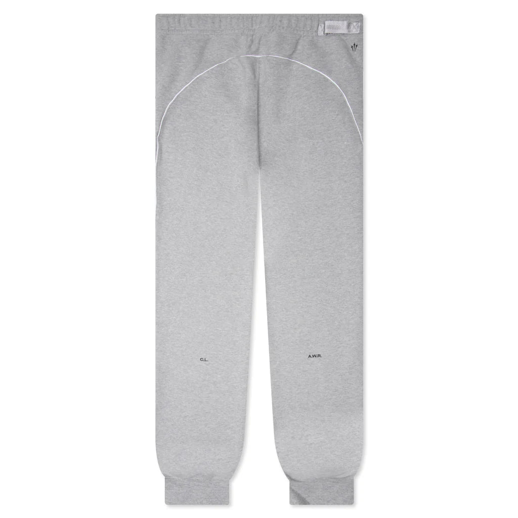 Nike x NOCTA Fleece CS Pants Heather Grey Matte Silver Black