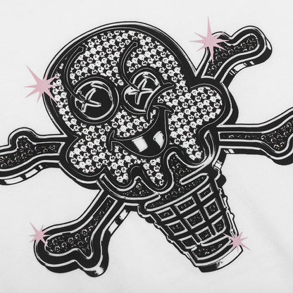 Cart S S Tee White