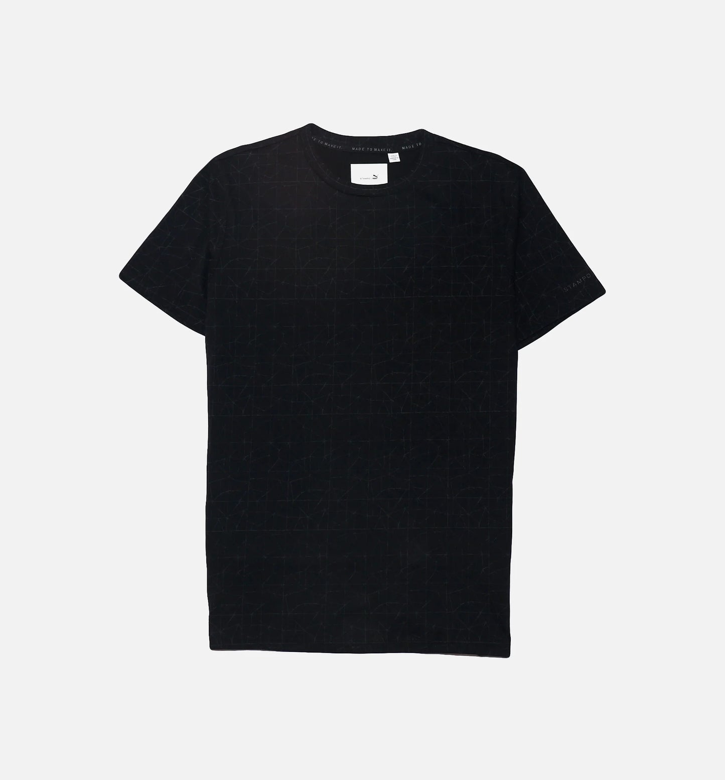 Stampd AOP Tee Mens T Shirt Black