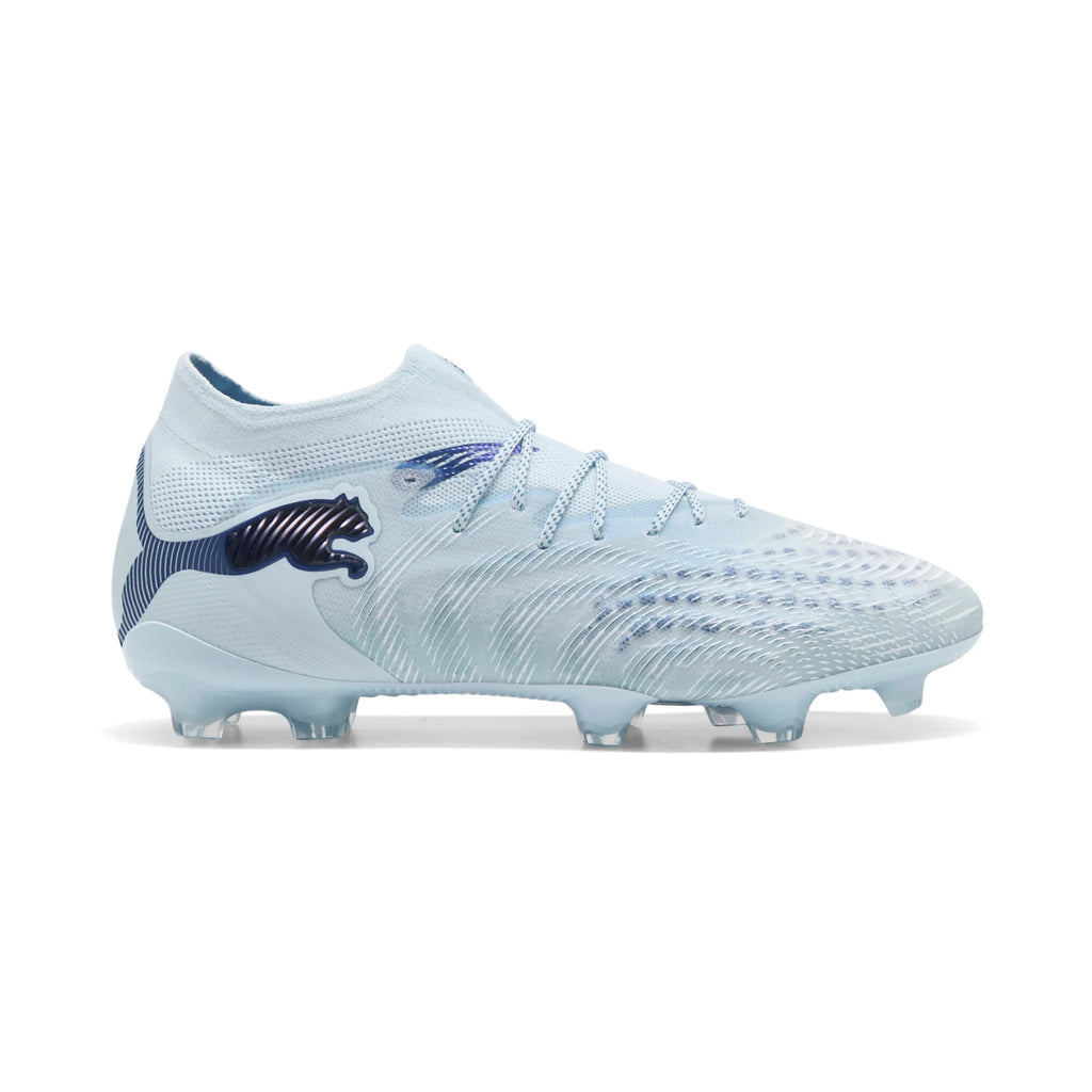 PUMA Future 9 Ultimate FG Firm Ground Mens Soccer Cleats Icy Blue