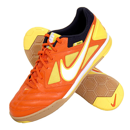 Nike 5 Gato IN Mens Soccer Shoes Orange Yellow