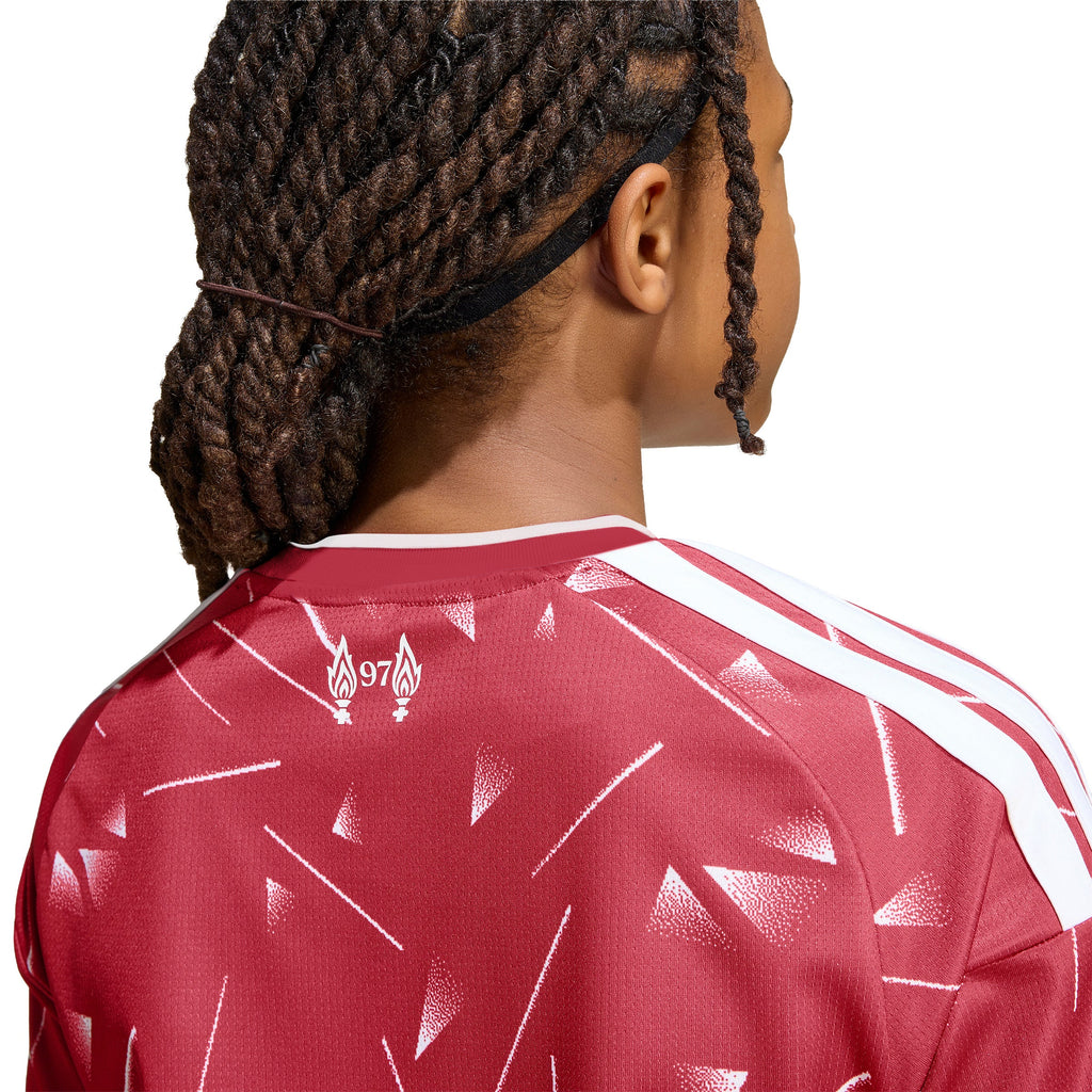 adidas Liverpool FC Home Youth Soccer Jersey 26 27 Red
